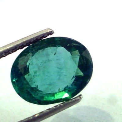4.72 Ct Unheated Untreated Top Grade Natural Zambian Emerald AAA