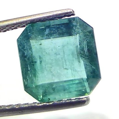 4.27 Ct GII Certified Untreated Natural Zambian Emerald Gemstones