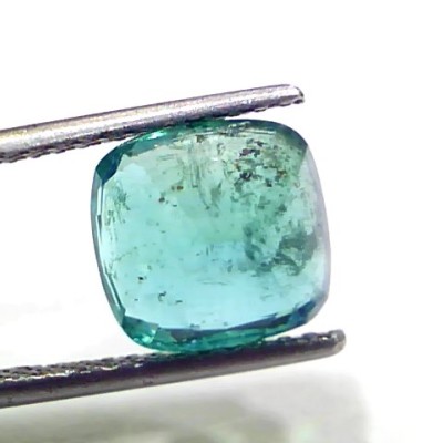 4.28 Ct GII Certified Untreated Natural Zambian Emerald Gems AAA