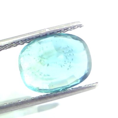 4.28 Ct Untreated Natural IGI Certified Zambian Emerald Gemstone AA