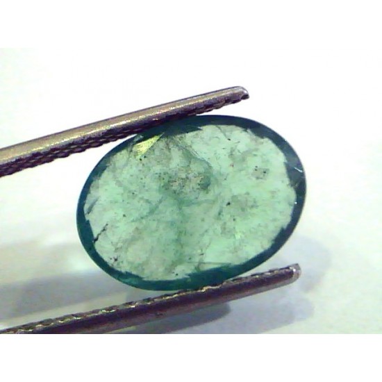 4.35 Ct Untreated Natural Zambian Emerald Gemstone Panna stone