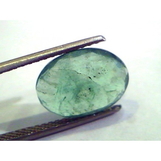 4.35 Ct Untreated Natural Zambian Emerald Gemstone Panna stone