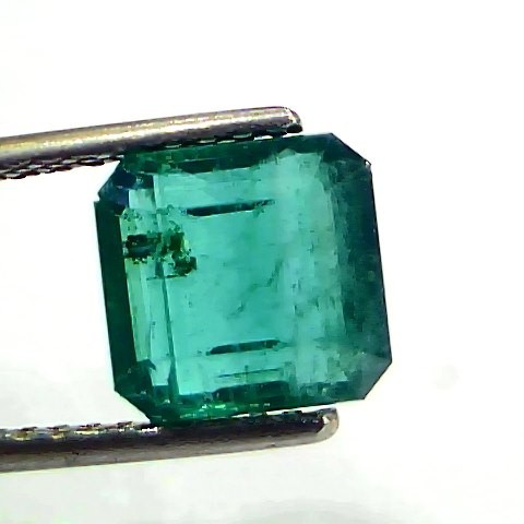 4.31 Ct IGI Certified Untreated Natural Zambian Emerald Gemstone Panna AA