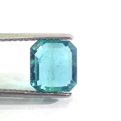 4.32 Ct Untreated Natural Premium Zambian Emerald Gemstone AAAAA