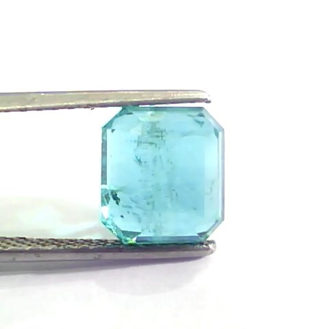 4.32 Ct Untreated Natural Premium Zambian Emerald Gemstone AAAAA