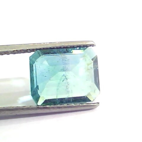 4.37 Ct Untreated Natural Zambian Emerald Gemstone Panna AAAAA