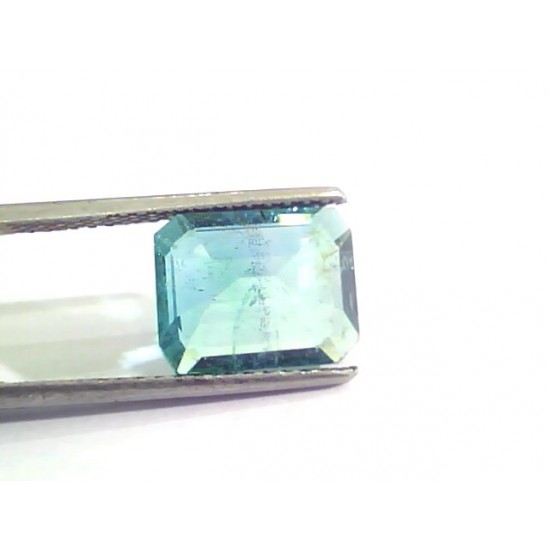 4.37 Ct Untreated Natural Zambian Emerald Gemstone Panna AAAAA