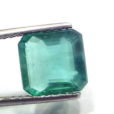 4.38 Ct IGI Certified Untreated Natural Zambian Emerald Gems AAAAA