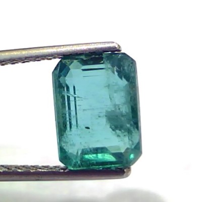 4.38 Ct GII Certified Untreated Natural Zambian Emerald Gems AAA
