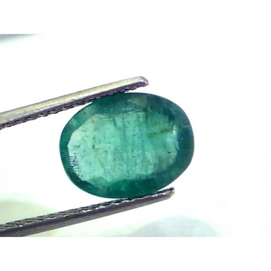 4.40 Ct Unheated Untreated Natural Zambian Emerald Panna Gems