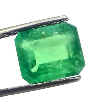 4.40 Ct GII Certified Untreated Natural Colombian Emerald Panna Gems AA 4.40 Ct GII Certified Untreated Natural Colombian Emerald Panna Gems AA