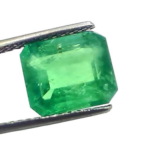 4.40 Ct GII Certified Untreated Natural Colombian Emerald Panna Gems AA 4.40 Ct GII Certified Untreated Natural Colombian Emerald Panna Gems AA