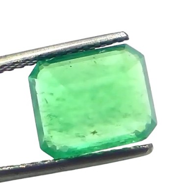 4.40 Ct GII Certified Untreated Natural Colombian Emerald Panna Gems AA 4.40 Ct GII Certified Untreated Natural Colombian Emerald Panna Gems AA