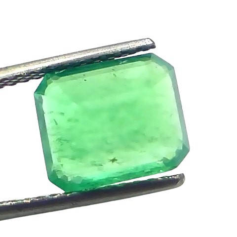 4.40 Ct GII Certified Untreated Natural Colombian Emerald Panna Gems AA 4.40 Ct GII Certified Untreated Natural Colombian Emerald Panna Gems AA
