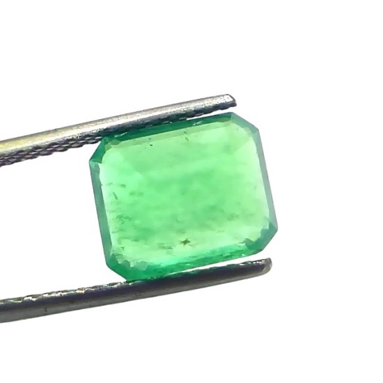 4.40 Ct GII Certified Untreated Natural Colombian Emerald Panna Gems AA