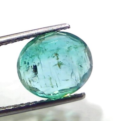 4.49 Ct GII Certified Untreated Natural Zambian Emerald Gems AAA