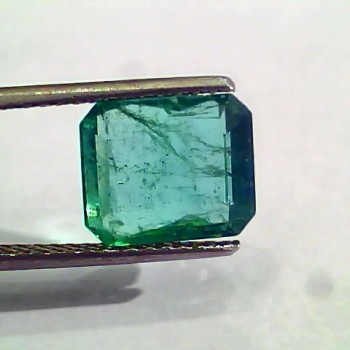 4.55 Ct Untreated Natural Zambian Emerald Gemstone Panna AA++
