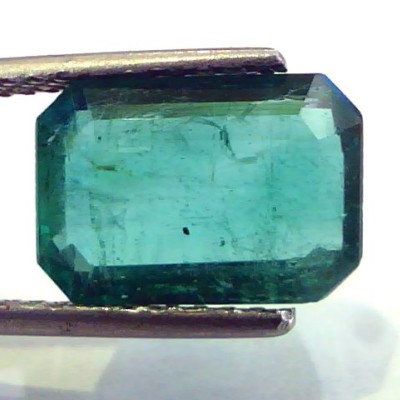 4.62 Ct Untreated Unheated Natural Zambian Emerald Gemstone AAA