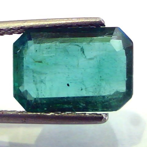 4.62 Ct Untreated Unheated Natural Zambian Emerald Gemstone AAA