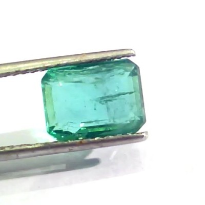 4.63 Ct Untreated Natural Zambian Emerald Gemstone Panna AAAAA
