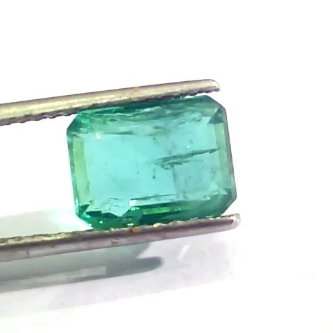 4.63 Ct Untreated Natural Zambian Emerald Gemstone Panna AAAAA