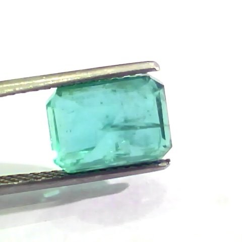 4.63 Ct Untreated Natural Zambian Emerald Gemstone Panna AAAAA
