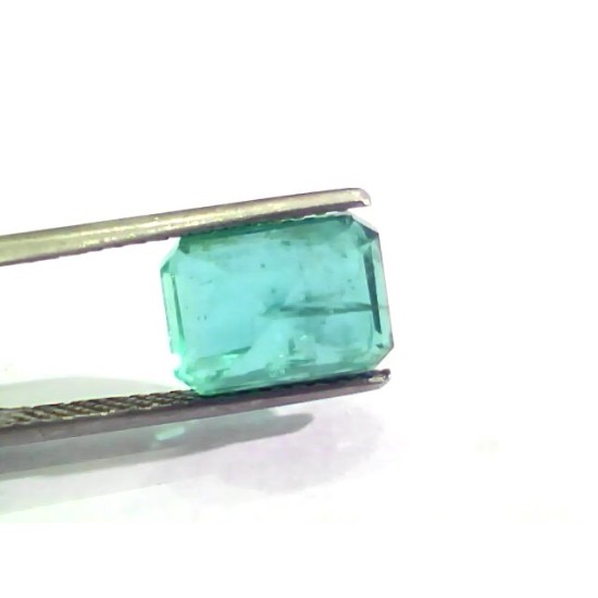 4.63 Ct Untreated Natural Zambian Emerald Gemstone Panna AAAAA