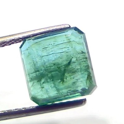 4.70 Ct Certified Untreated Natural Zambian Emerald Gemstone Panna