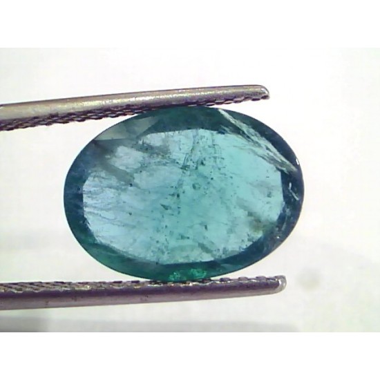 4.72 Ct Untreated Natural Zambian Emerald Gemstone Panna Gems