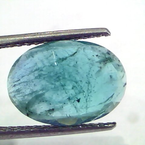 4.72 Ct Untreated Natural Zambian Emerald Gemstone Panna Gems