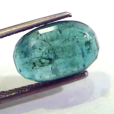 4.77 Ct Untreated Natural Zambian Emerald Gemstone Panna stone
