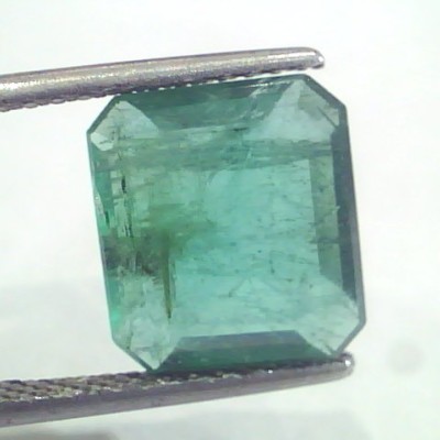 4.84 Ct Untreated Natural Zambian Emerald Gemstone Panna Gems