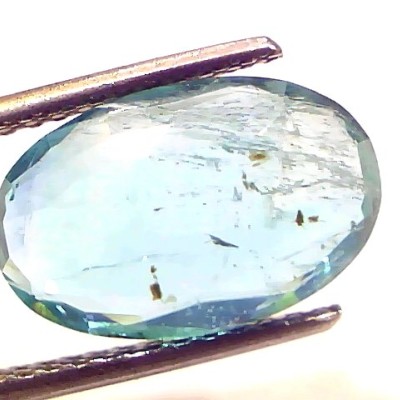 4.84 Ct GII Certified Untreated Natural Zambian Emerald Gemstones