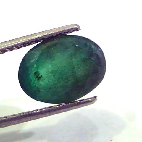 4.91 Ct Untreated Natural Zambian Emerald Gemstone Panna stone