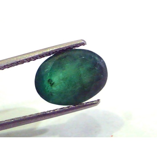 4.91 Ct Untreated Natural Zambian Emerald Gemstone Panna stone