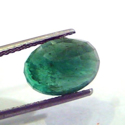4.91 Ct Untreated Natural Zambian Emerald Gemstone Panna stone