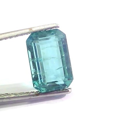 4.96 Ct Untreated Natural Zambian Emerald Gemstone Panna AAAAA