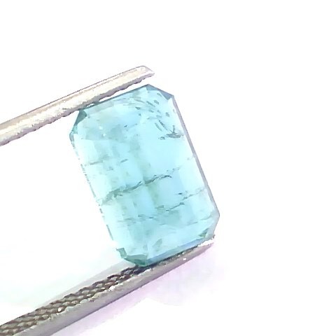 4.96 Ct Untreated Natural Zambian Emerald Gemstone Panna AAAAA