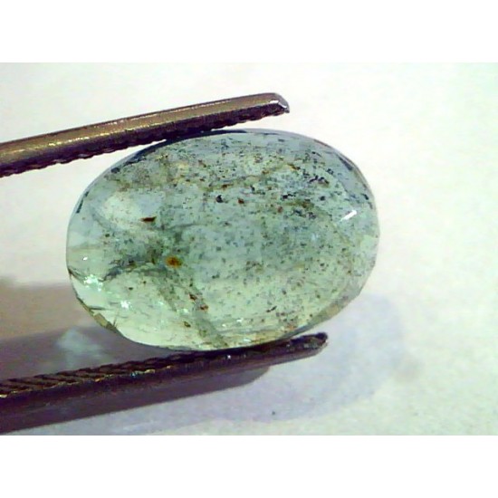 5.12 Ct Untreated Natural Zambian Emerald Gemstone Panna stone