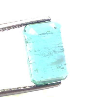 5.06 Ct IGI Certified Untreated Natural Zambian Emerald Gemstone AAA