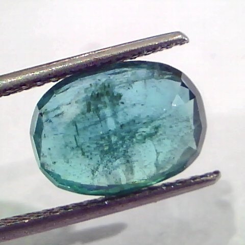 5.08 Ct Untreated Natural Zambian Emerald Gemstone Panna AAA