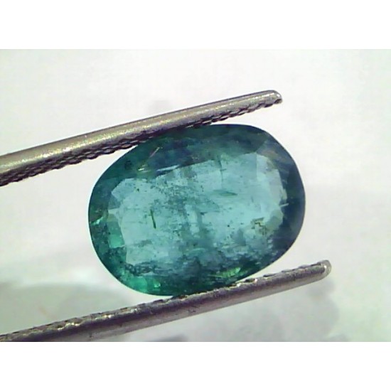 5.08 Ct Untreated Natural Zambian Emerald Gemstone Panna AAA
