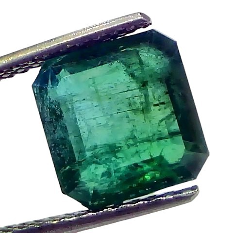 5.08 Ct Certified Untreated Natural Zambian Emerald Panna Gemstone 5.08 Ct Certified Untreated Natural Zambian Emerald Panna Gemstone