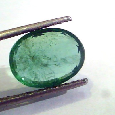 5.12 Ct Untreated Natural Zambian Emerald Gemstone Panna stone