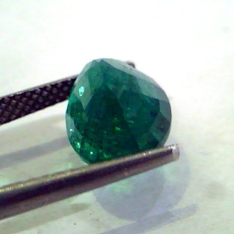 5.24 Ct Untreated Top Colour Premium Natural Zambian Emerald AAA