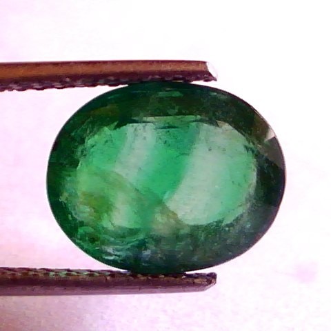 5.26 Ct Untreated Natural Zambian Green Emerald Gemston (Panna)
