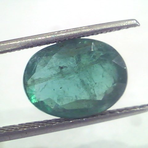 5.34 Ct Untreated Natural Zambian Emerald Gemstone Panna Gems
