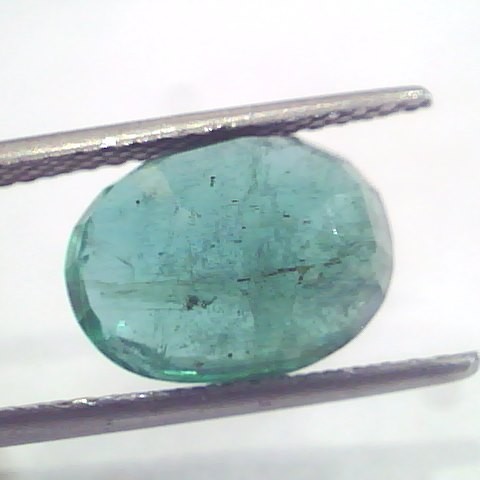 5.34 Ct Untreated Natural Zambian Emerald Gemstone Panna Gems