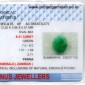 5.31 Ct Certified Untreated Natural Zambian Emerald Panna Gemstone