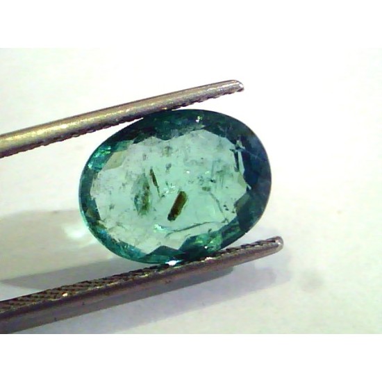 5.43 Ct Untreated Natural Zambian Emerald Gemstone Panna stone